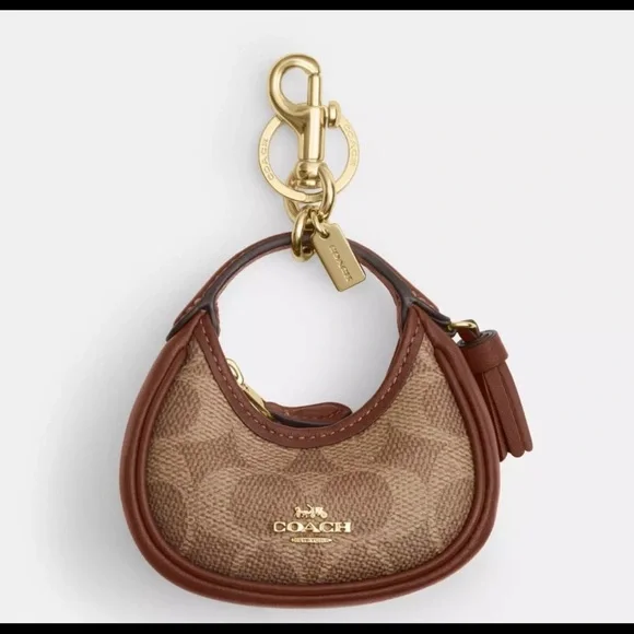 NWT Coach Mini Carmen Bag Charm. - Picture 4 of 12